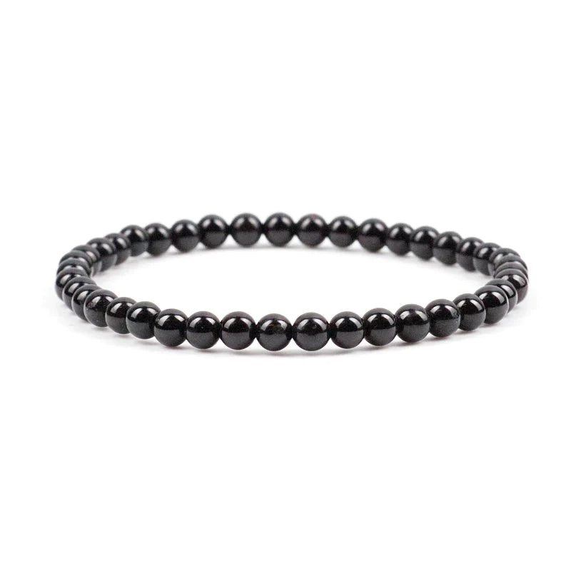 Black Tourmaline Bracelet (Grounding - Strength - Protection)