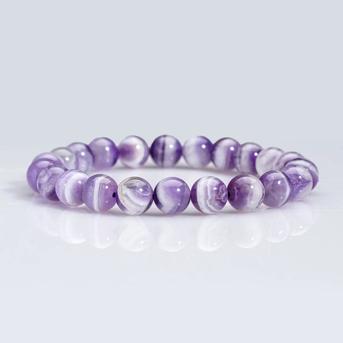 Chevron Amethyst Bracelet (Spirituality - Sleep - Reflection)