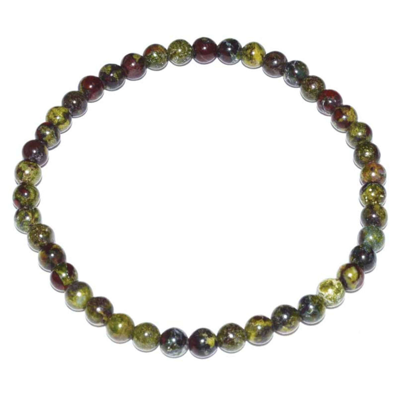 Dragon Blood Jasper Bracelet (Physical Healing - Vitality - Personal Power