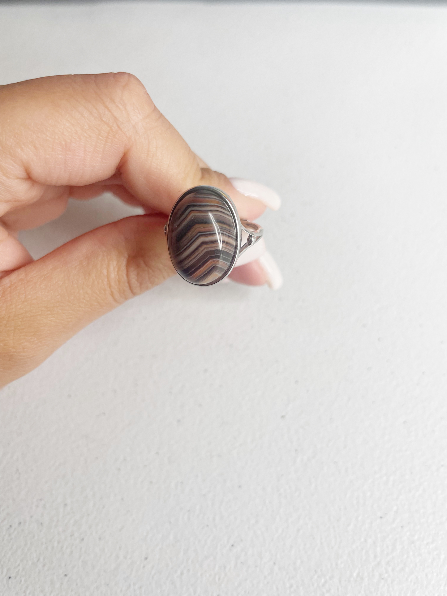 Carnelian Sterling Silver Ring
