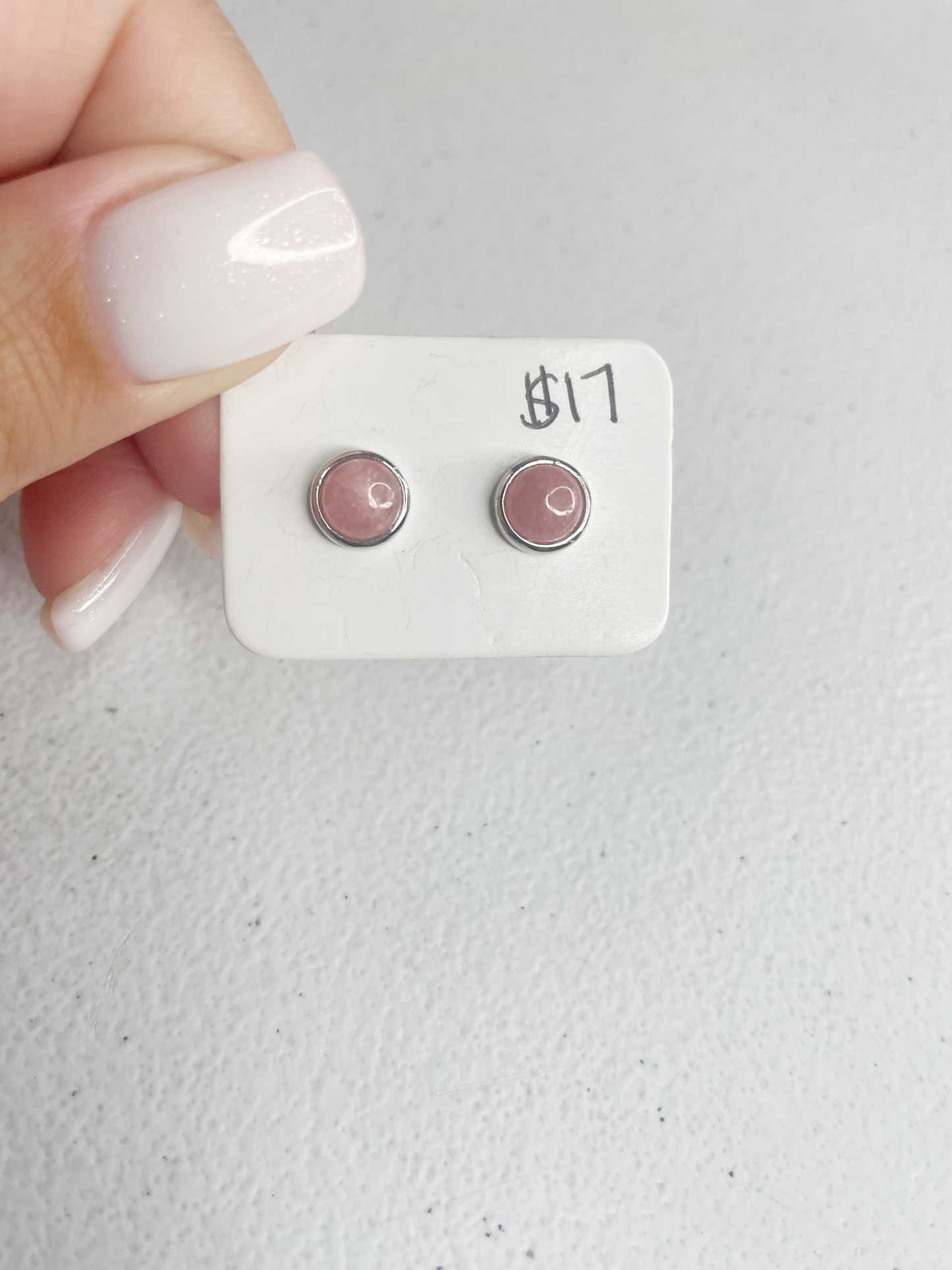 Rhodochrosite Earrings
