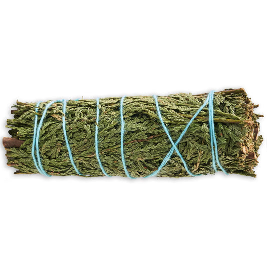 4" Cedar Sage (Cleanses the Aura - Attracts Good Spirits - Eliminates Negative Energy)