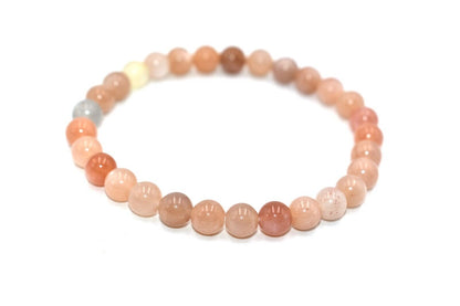 Peach Moonstone Bracelet (Fertility - New Beginnings - Harmony)