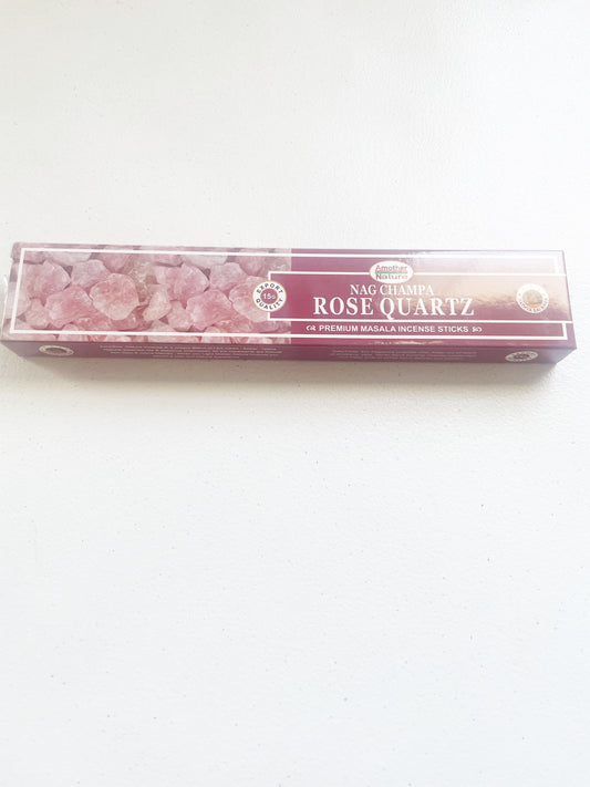 Rose Quartz Incense (Forgiveness - Love - Safety)